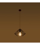 Sollux Lampa wisząca UMBERTO czarna SL.0294 Sollux Lampa wisząca UMBERTO czarna SL.0294
