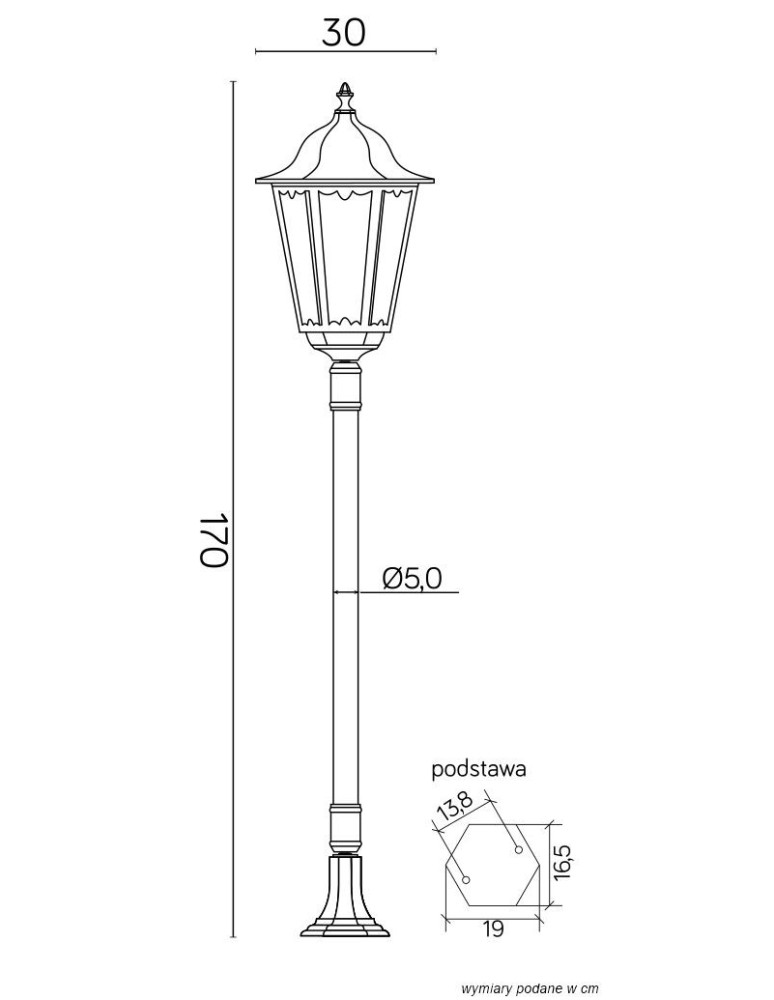 SU-MA Retro Maxi K 5002/1 BD 50 (170 cm) Stojąca