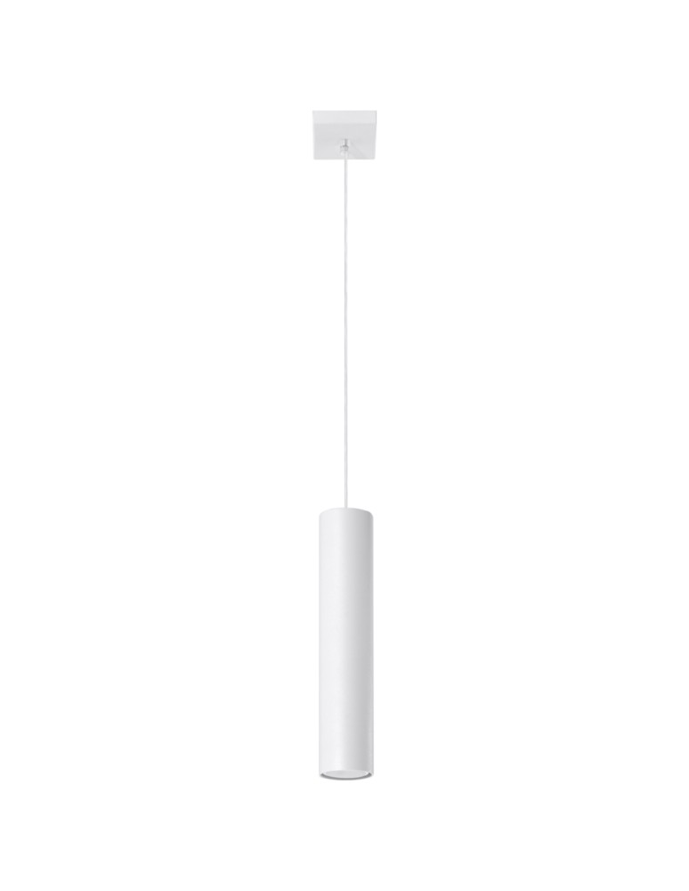 Sollux Lampa wisząca LAGOS 1 biały SL.0323 Sollux Lampa wisząca LAGOS 1 biały SL.0323