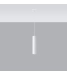 Sollux Lampa wisząca LAGOS 1 biały SL.0323 Sollux Lampa wisząca LAGOS 1 biały SL.0323
