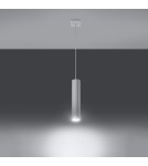 Sollux Lampa wisząca LAGOS 1 biały SL.0323 Sollux Lampa wisząca LAGOS 1 biały SL.0323