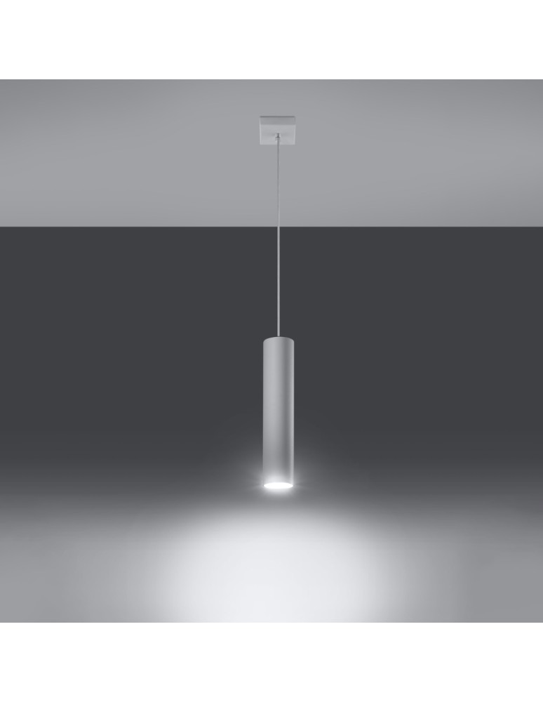 Sollux Lampa wisząca LAGOS 1 biały SL.0323 Sollux Lampa wisząca LAGOS 1 biały SL.0323