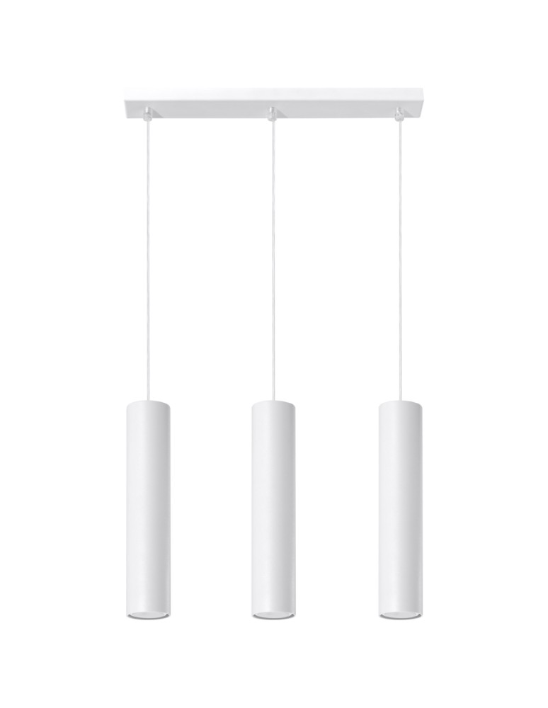 Sollux Lampa wisząca LAGOS 3L biały SL.0325 Sollux Lampa wisząca LAGOS 3L biały SL.0325