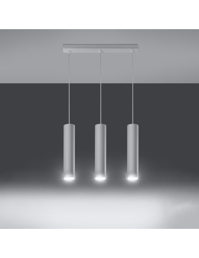 Sollux Lampa wisząca LAGOS 3L biały SL.0325 Sollux Lampa wisząca LAGOS 3L biały SL.0325