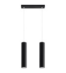Sollux Lampa wisząca LAGOS 2 czarny SL.0328 Sollux Lampa wisząca LAGOS 2 czarny SL.0328