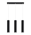 Lampy wiszące - Sollux Lampa wisząca LAGOS 3L czarny SL.0329 - product 1