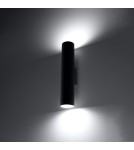 Sollux Kinkiet LAGOS 2 czarny SL.0330 Sollux Kinkiet LAGOS 2 czarny SL.0330