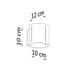 Kinkiety - Sollux Kinkiet INEZ szary SL.0354 - product 6