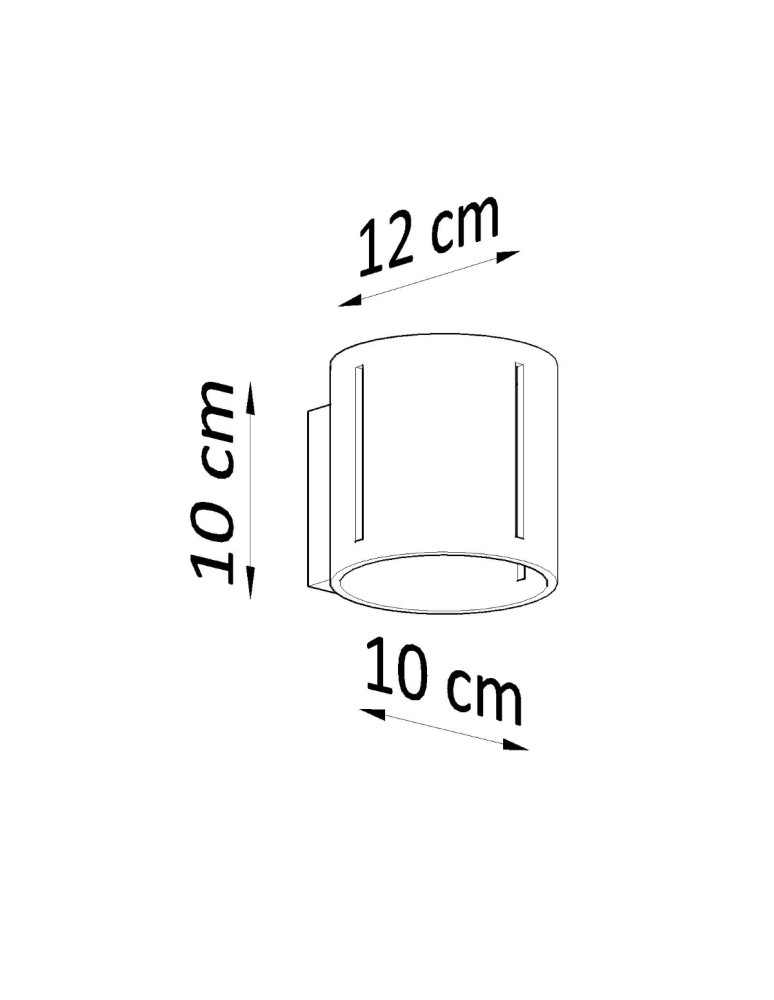 Sollux Kinkiet INEZ szary SL.0354