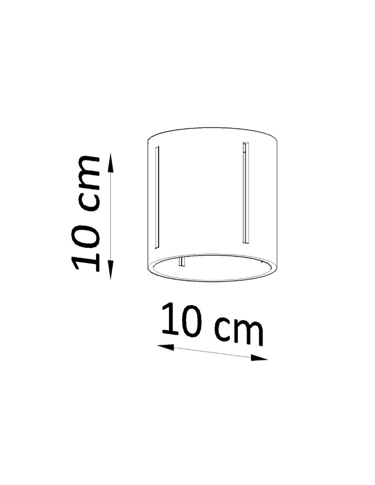 Sollux Plafon INEZ biały SL.0355 Sollux Plafon INEZ biały SL.0355