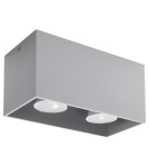 Sollux Plafon QUAD MAXI szary SL.0382 Sollux Plafon QUAD MAXI szary SL.0382
