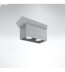 Sollux Plafon QUAD MAXI szary SL.0382 Sollux Plafon QUAD MAXI szary SL.0382