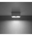 Sollux Plafon QUAD MAXI szary SL.0382 Sollux Plafon QUAD MAXI szary SL.0382