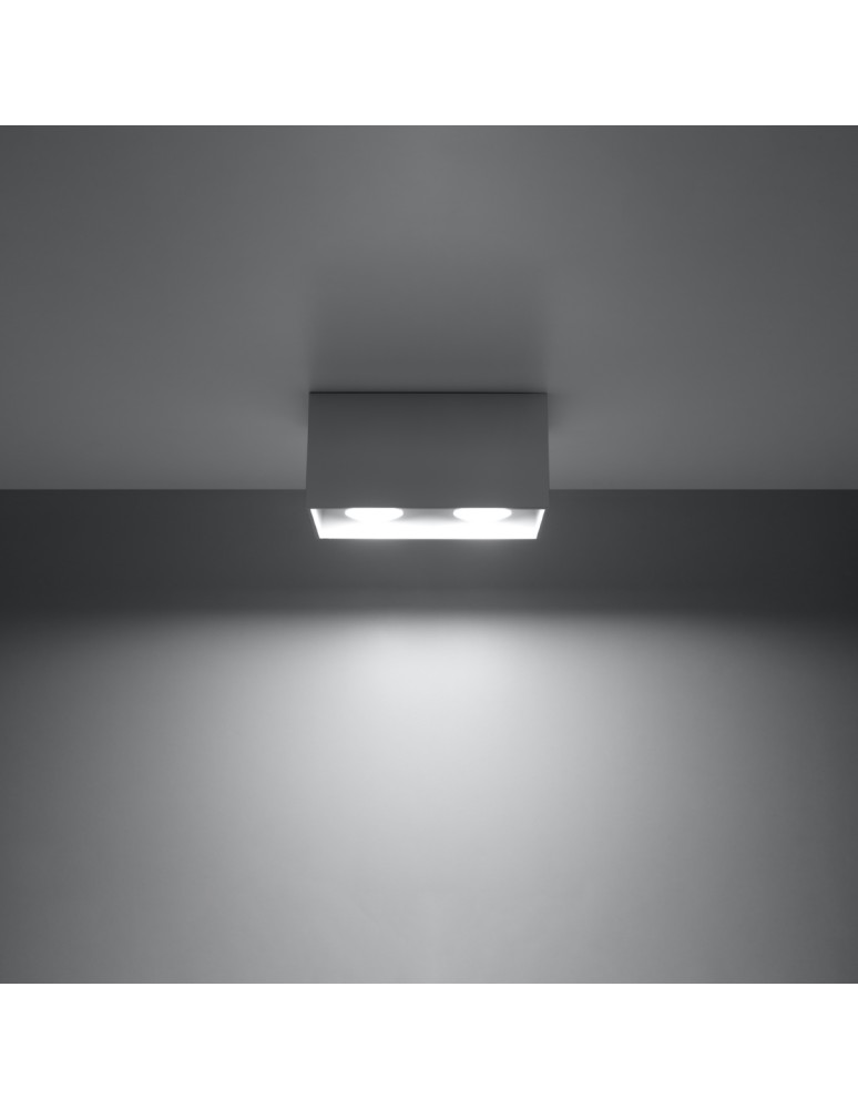 Sollux Plafon QUAD MAXI szary SL.0382 Sollux Plafon QUAD MAXI szary SL.0382