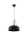 Sollux Lampa wisząca CASCO czarna/biała SL.0389 Sollux Lampa wisząca CASCO czarna/biała SL.0389