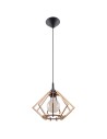Sollux Lampa wisząca POMPELMO naturalne drewno SL.0393