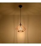Lampy wiszące - Sollux Lampa wisząca POMPELMO naturalne drewno SL.0393 - product 3