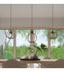 Lampy wiszące - Sollux Lampa wisząca POMPELMO naturalne drewno SL.0393 - product 7