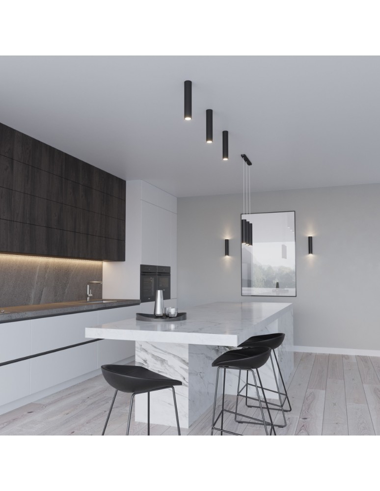 Sollux Plafon LAGOS 30 czarny SL.0436 Sollux Plafon LAGOS 30 czarny SL.0436