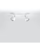Lampy sufitowe - Sollux Plafon OCULARE 2 biały SL.0438 - product 2