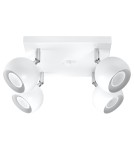 Lampy sufitowe - Sollux Plafon OCULARE 4 biały SL.0440 - product 1