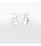 Lampy sufitowe - Sollux Plafon OCULARE 4 biały SL.0440 - product 2