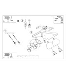Lampy sufitowe - Sollux Plafon OCULARE 4 biały SL.0440 - product 5