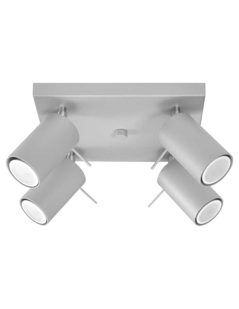 Sollux Plafon RING 4 szary SL.0452 Sollux Plafon RING 4 szary SL.0452