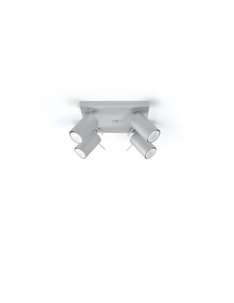 Sollux Plafon RING 4 szary SL.0452 Sollux Plafon RING 4 szary SL.0452