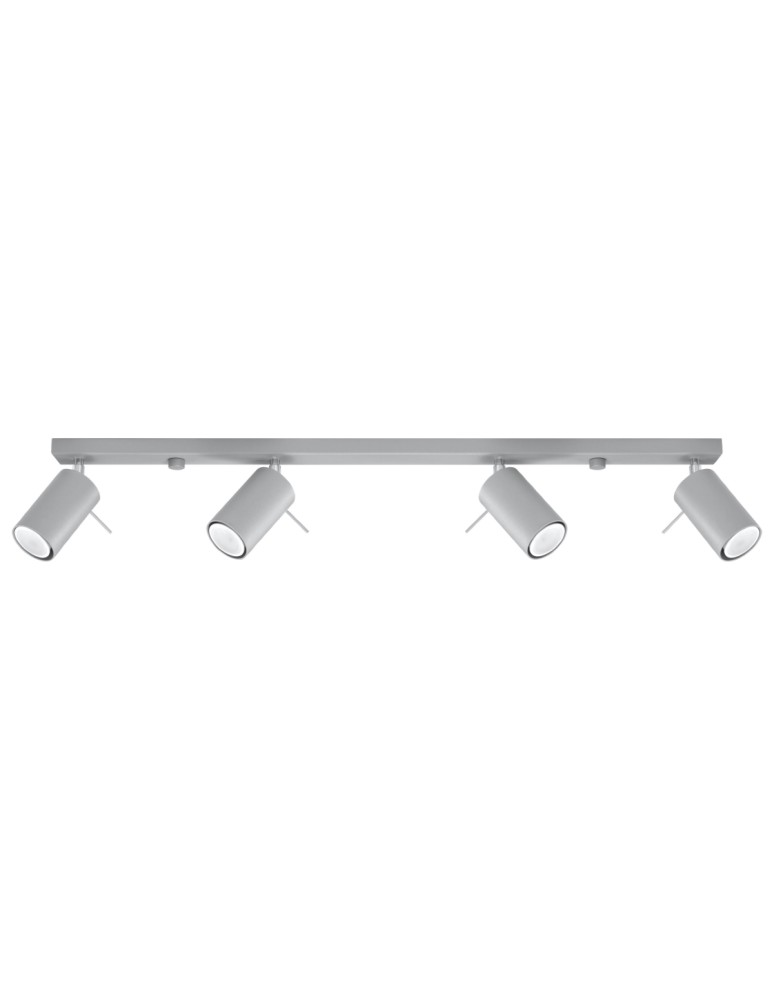 Sollux Plafon RING 4L szary SL.0453 Sollux Plafon RING 4L szary SL.0453