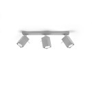 Lampy sufitowe - Sollux Plafon MERIDA 3 szary SL.0457 - product 2