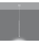 Sollux Lampa wisząca PASTELO 1 biała SL.0465 Sollux Lampa wisząca PASTELO 1 biała SL.0465