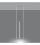 Sollux Lampa wisząca PASTELO 3 biała SL.0466 Sollux Lampa wisząca PASTELO 3 biała SL.0466