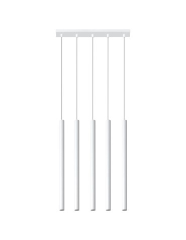 Sollux Lampa wisząca PASTELO 5 biała SL.0468