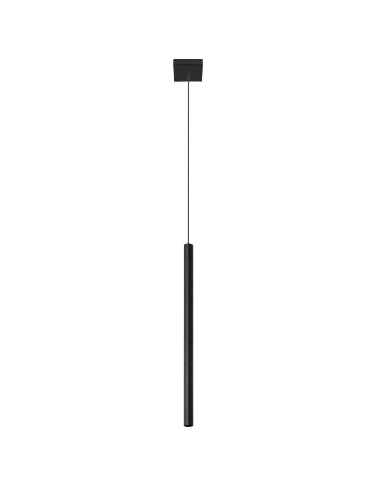 Sollux Lampa wisząca PASTELO 1 czarna SL.0469 Sollux Lampa wisząca PASTELO 1 czarna SL.0469
