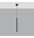 Sollux Lampa wisząca PASTELO 1 czarna SL.0469 Sollux Lampa wisząca PASTELO 1 czarna SL.0469