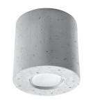Lampy sufitowe - Sollux Plafon ORBIS beton SL.0488 - product 1