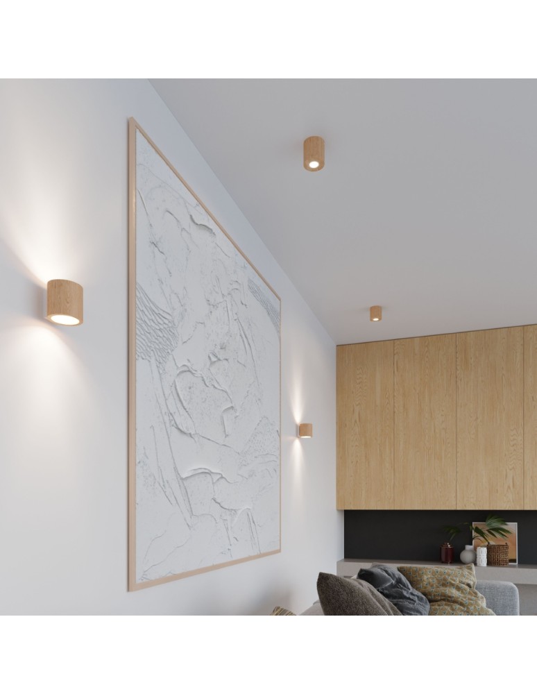 Sollux Kinkiet ORBIS naturalne drewno SL.0490 Sollux Kinkiet ORBIS naturalne drewno SL.0490