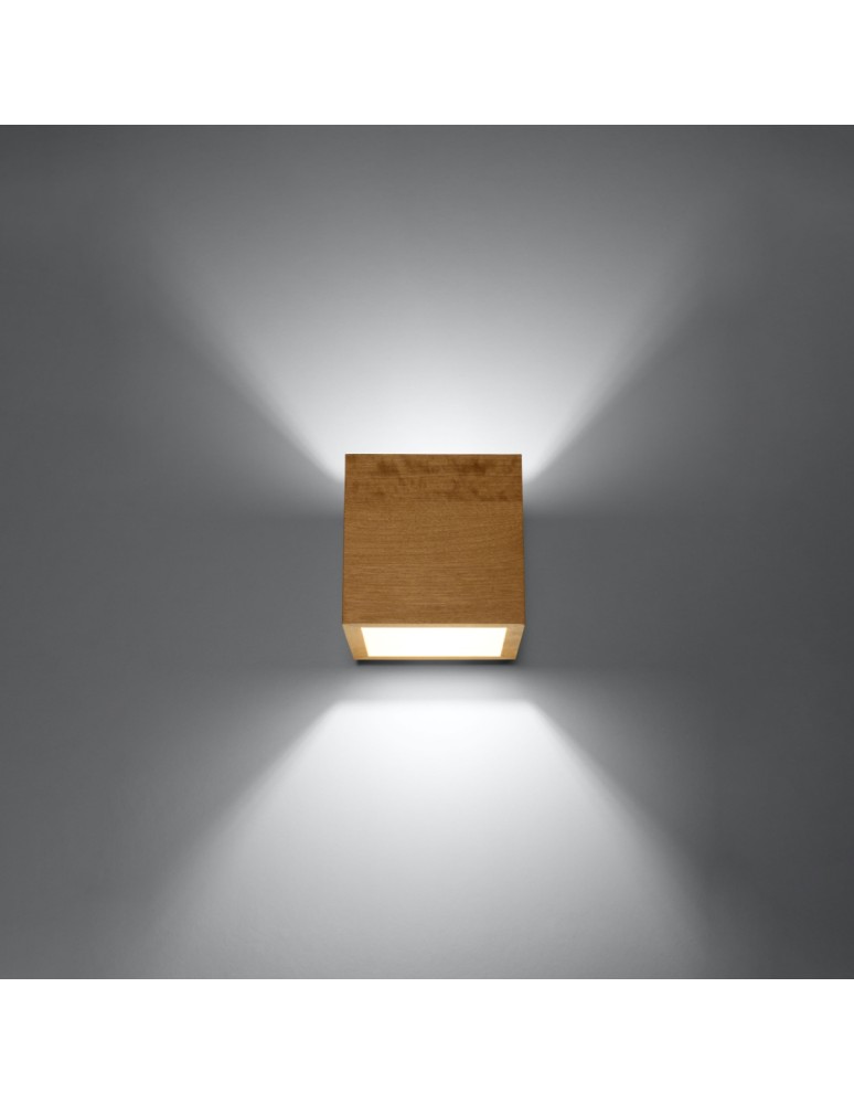 Sollux Kinkiet QUAD naturalne drewno SL.0491 Sollux Kinkiet QUAD naturalne drewno SL.0491