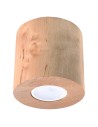 Sollux Plafon ORBIS naturalne drewno SL.0492