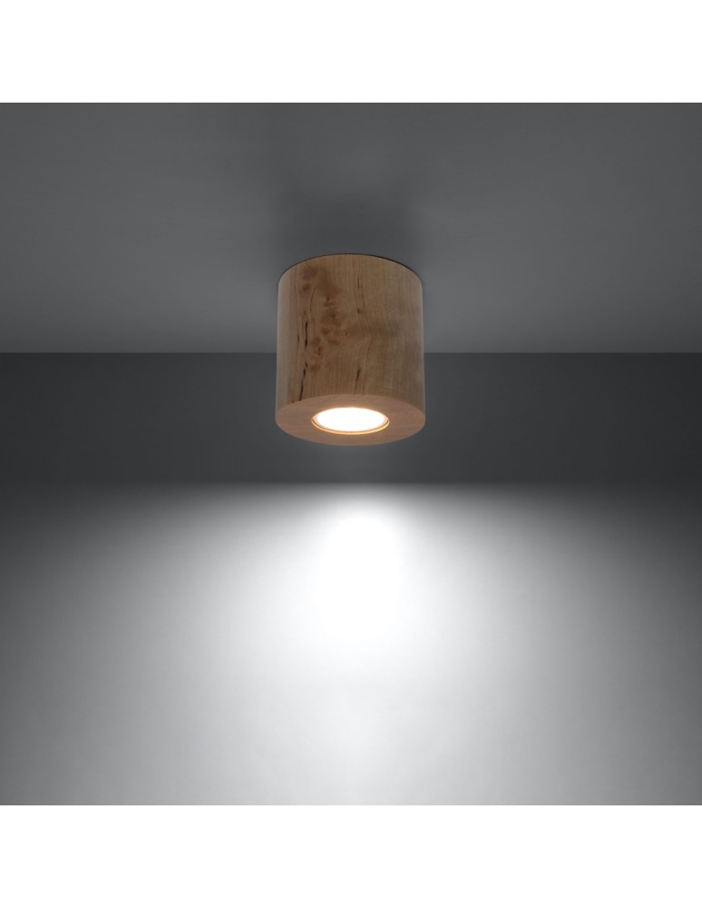 Sollux Plafon ORBIS naturalne drewno SL.0492 Sollux Plafon ORBIS naturalne drewno SL.0492