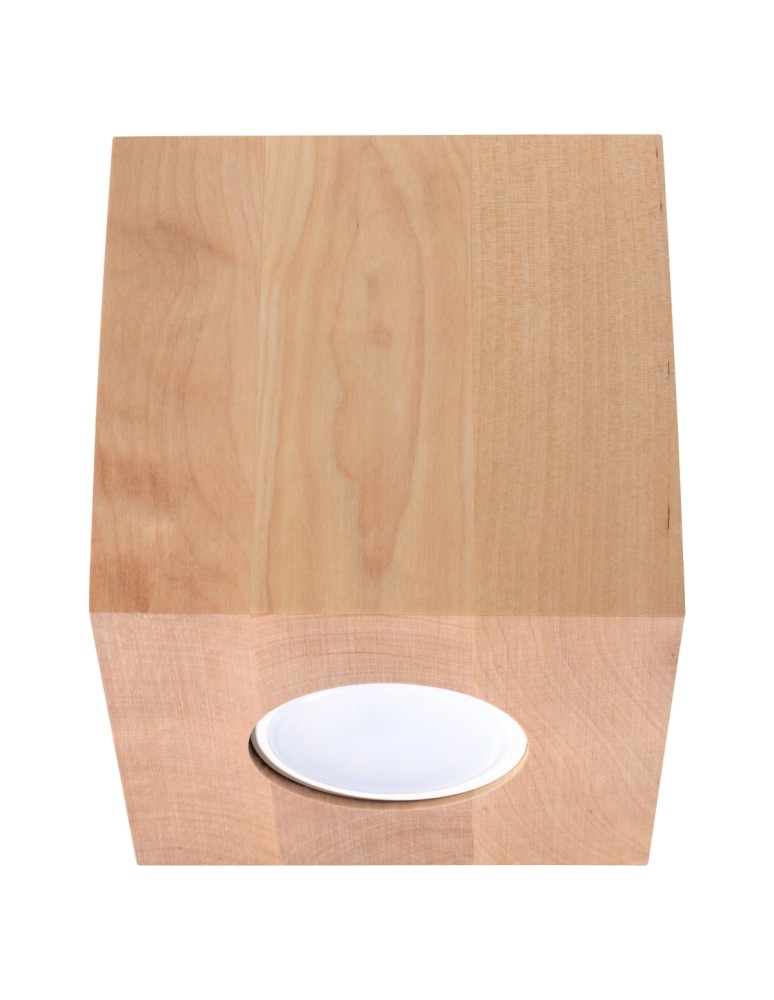 Sollux Plafon QUAD naturalne drewno SL.0493 Sollux Plafon QUAD naturalne drewno SL.0493