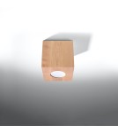 Sollux Plafon QUAD naturalne drewno SL.0493 Sollux Plafon QUAD naturalne drewno SL.0493