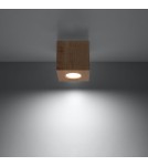 Sollux Plafon QUAD naturalne drewno SL.0493 Sollux Plafon QUAD naturalne drewno SL.0493