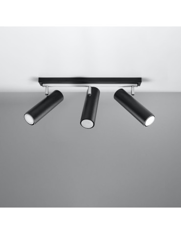 Sollux Plafon DIREZIONE 3 czarny SL.0501 - produkt 2