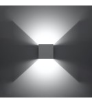 Sollux Kinkiet LUCA biały LED IP54 SL.0544 Sollux Kinkiet LUCA biały LED IP54 SL.0544