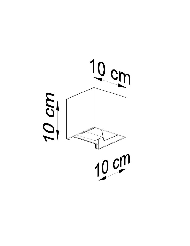 Sollux Kinkiet LUCA biały LED IP54 SL.0544 Sollux Kinkiet LUCA biały LED IP54 SL.0544