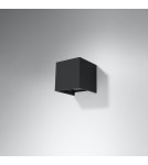 Sollux Kinkiet LUCA czarny LED IP54 SL.0545 Sollux Kinkiet LUCA czarny LED IP54 SL.0545