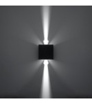 Sollux Kinkiet LUCA czarny LED IP54 SL.0545 Sollux Kinkiet LUCA czarny LED IP54 SL.0545