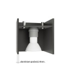 Sollux Kinkiet QUAD 1 antracyt SL.0565 Sollux Kinkiet QUAD 1 antracyt SL.0565